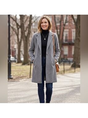 Love for Humanity Grey Coat